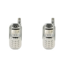 Stainless Steel Hip Flask Liquor Drink Phone Shaped Hip Flask Whiskey Flagon Whisky Pot Pocket Container 2 Pcs