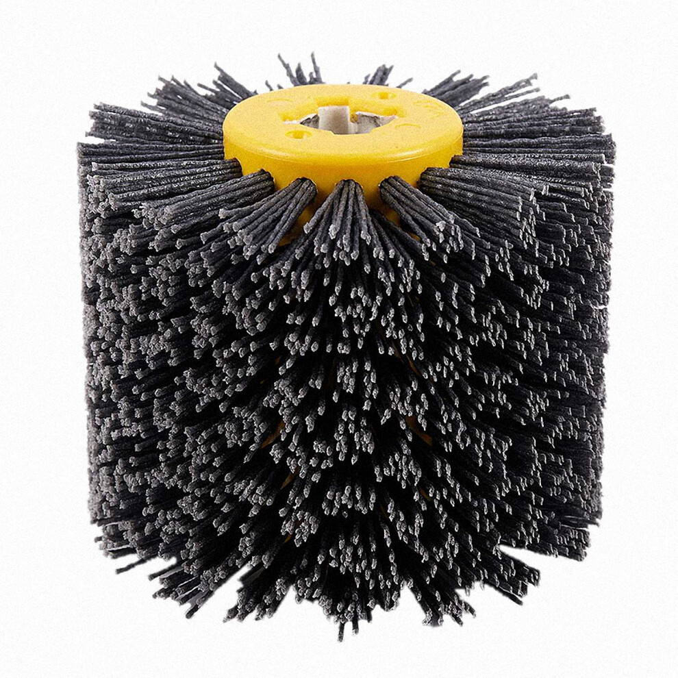 P120 1 Pcs Nylon Abrasive Wire Dupont Drum Polishing Wheel Electric Brush For Woodworking Metalworking 6032129653212