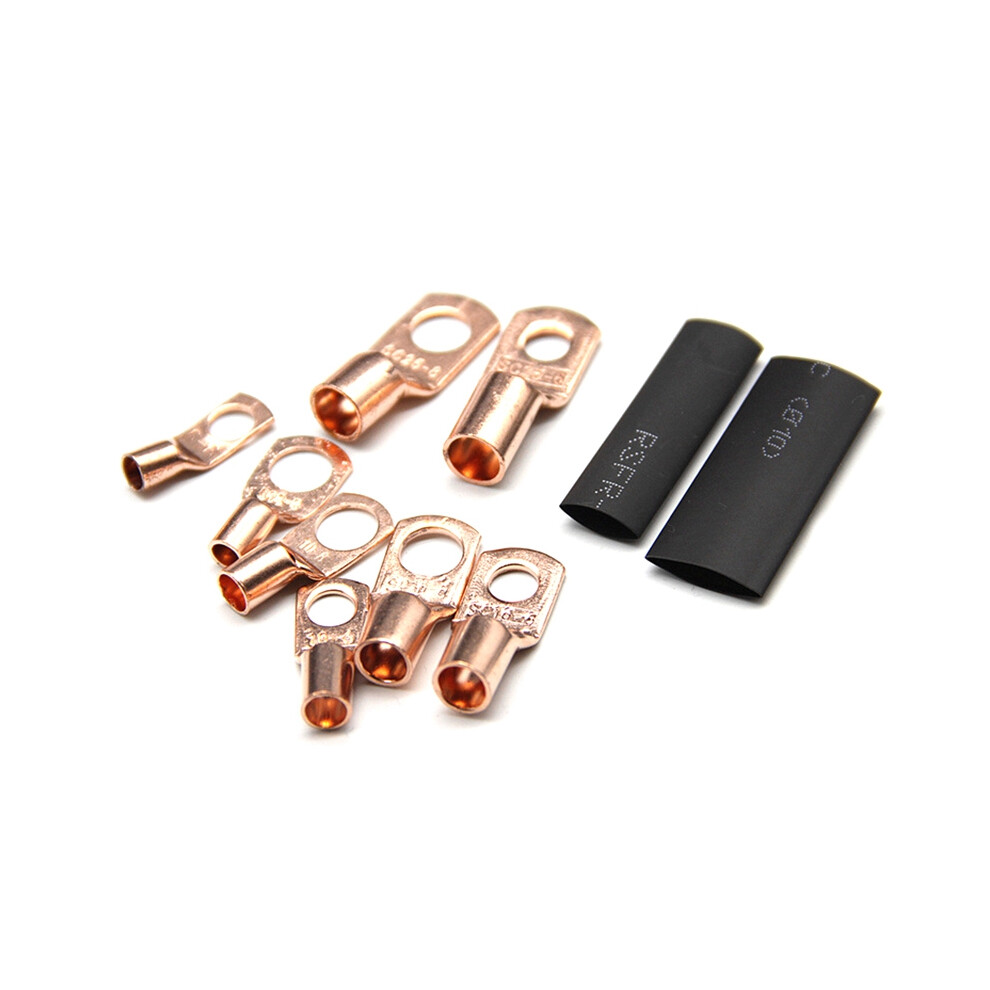 Copper Nose 60Pcs Boxed Ring Terminal Lug Sc Series Gliding Copper Wiring Heating Shrink Tube 6032785922561