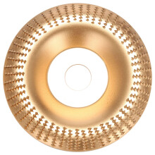 125mm Wood Shaping Disc Wood Carving Disc Grinder Wheel Abrasive Disc Sanding Rotary Tool for Angle Grinder