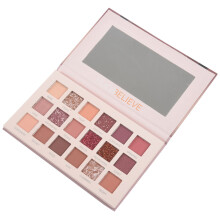 Huda Believe Eye Shadow Palette 18 Colors Eyeshadow Pigment Beautiful Makeup Tool