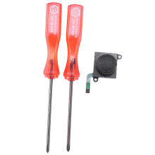 Left and Right 3D Analog Joystick Rocker Thumb Rod Stick with Screwdriver for Controller
