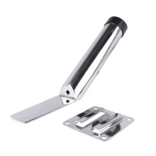 Marine Yachting Yacht 304 Portacanna da Pesca In Acciaio Inossidabile per Barche Marine Rimovibile con Supporto Breakt Accessories