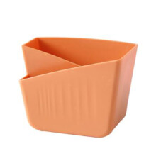 5Pcs Orange Wall-Mounted Storage Box Remote Control Storage Box Remote Control Storage Box Multifunction Phone Holder