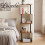 Levede 5-Tier Bookshelf S-Shaped Geometric Tall Bookcase Storage Unit Walnut 7
