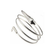 Fashion Coiled Snake Spiral Upper Arm Cuff Armband Bangle Bracelet Golden