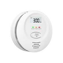 Tuya  Home WLAN-CO-Melder mit Sprachwarnung, Hochempfindlicher Kohlenmonoxid-Alarmsensor