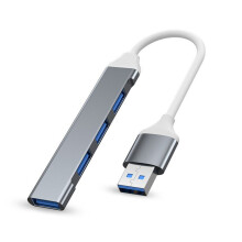 Hub USB 3.0 un 4 Porte Hub USB Splitter di Tipo C Ad Alta Velocità per PC Accessori per Computer HUB Multiporta 4 Porte USB 3.0 2.0, USB3.0