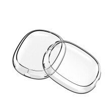 2Pcs Soft Anti-Scratch Transparent Cover for AirPods Max TPU Wireless Shockproof Headphones Case Sleeve Transparent