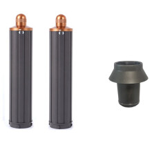 3PCS 2In1 Long Curling Barrels 40MM Adapters for Airwrap Supersonic Hair Dryer Automatic Curling Attachment
