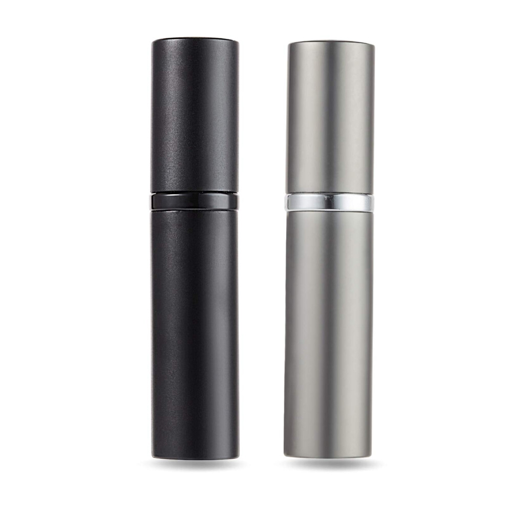 Asanana Perfume Atomiser, Refillable & Travel Size Perfume Bottle, Leaking Proof,Bottom Pump Without Funnel, Luxurious Small Women And Men, 5Ml