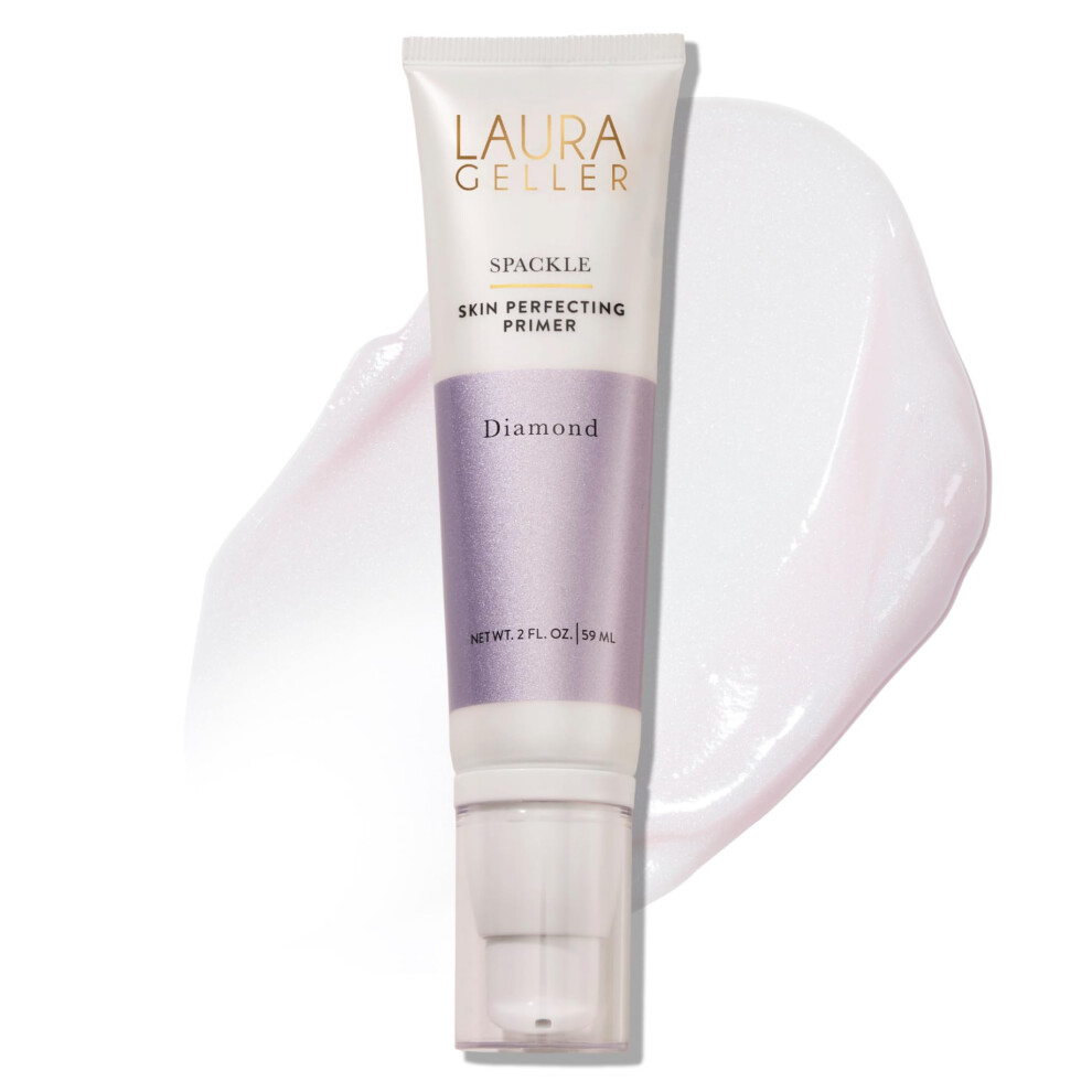 Laura Geller New York Spackle (Diamond) Lightweight Makeup Primer - Skin Perfecting Face Primer With Hyaluronic Acid For Long-Lasting Hydration - 59Ml