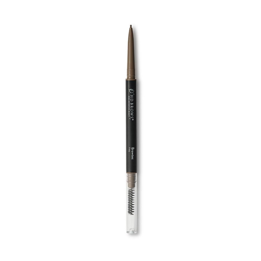 Hd Brows Browtec 1Mm Ultra-Fine Eyebrow Pencil, New & Improved Ultra-Fine 1Mm Tip, Duel-Ended Pencil And Spoolie, Waterproof, Smudgeproof,