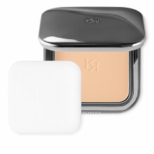 KIKO Milano Matte Fusion Pressed Powder 01, Pressed Powder With A Natural Matte Finish