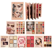 Katiluxiya All In One Makeup Gift Kit - Ultimate Color Combination - 48 Eyeshadow, 12 Lip Gloss, 6 Blusher, 6 Concealer, 6Highlighter, 78 Colors