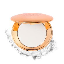 MCoBeauty - Miracle Flawless Pressed Powder - Translucent - Compact Powder with Rose Flower Extract and Sweet Almond Oil - Helps Finish and Refine the