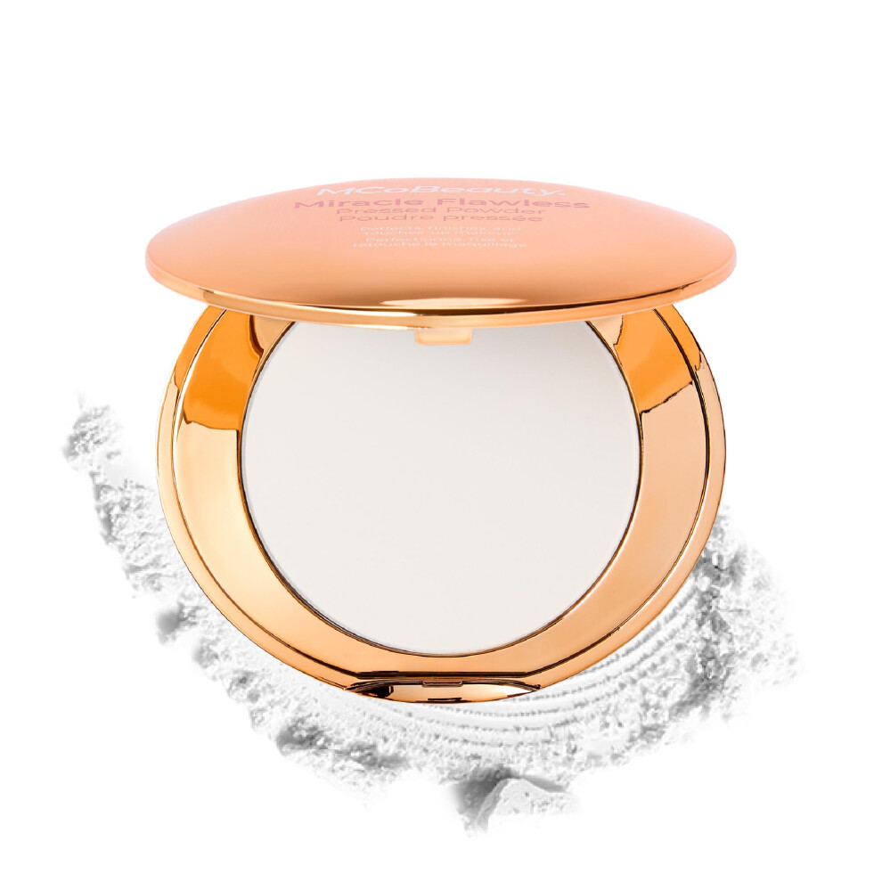 MCoBeauty Miracle Flawless Pressed Powder - Translucent - Image 3