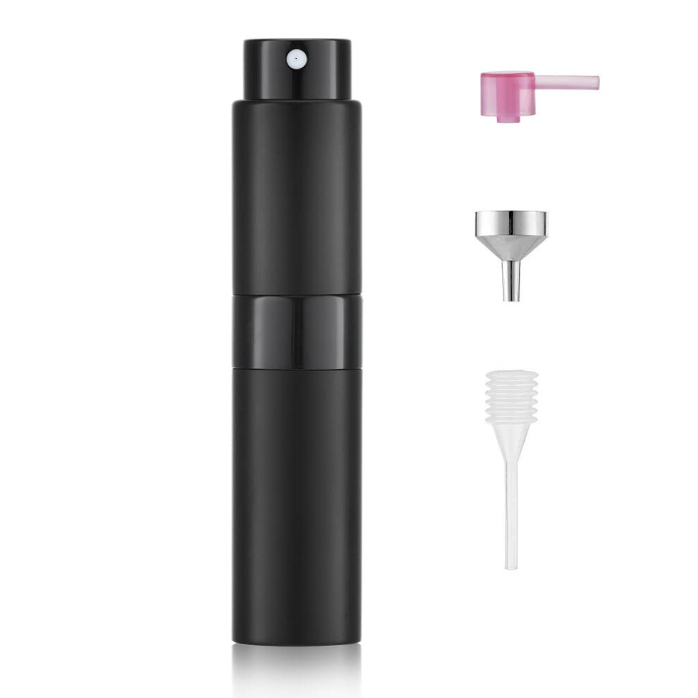 Toureal 8Ml Travel Perfume Atomiser Refillable - Mini Aftershave Spray Bottle - Small Glass Fragrance Atomizer For Women - Portable Empty Cologne