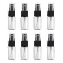 UOOOM 8pcs Atomiser Spray Bottle Set 10ml Transparent Plastic Empty Refillable Beauty Spray Bottle Fine Mist Travel Makeup Bottle (10ml)