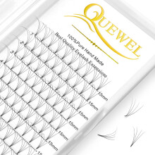 Premade Fan Volume Lash Extensions 4D 0.10D 15mm Russian Pre Made Fan Lashes | 3D 4D 5D 6D 0.07/0.10 C/D Curl 8-15mm | Long Lasting | Easy