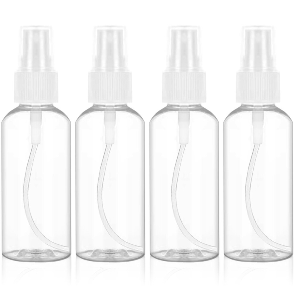 Hanyousheng 4Pcs Spray Bottle, 1.69Oz/50Ml Small Spray Bottle, Mist Spray Bottles, Mini Spray Bottles, Travel Sprays Bottle, Empty Sprays Bottle, For