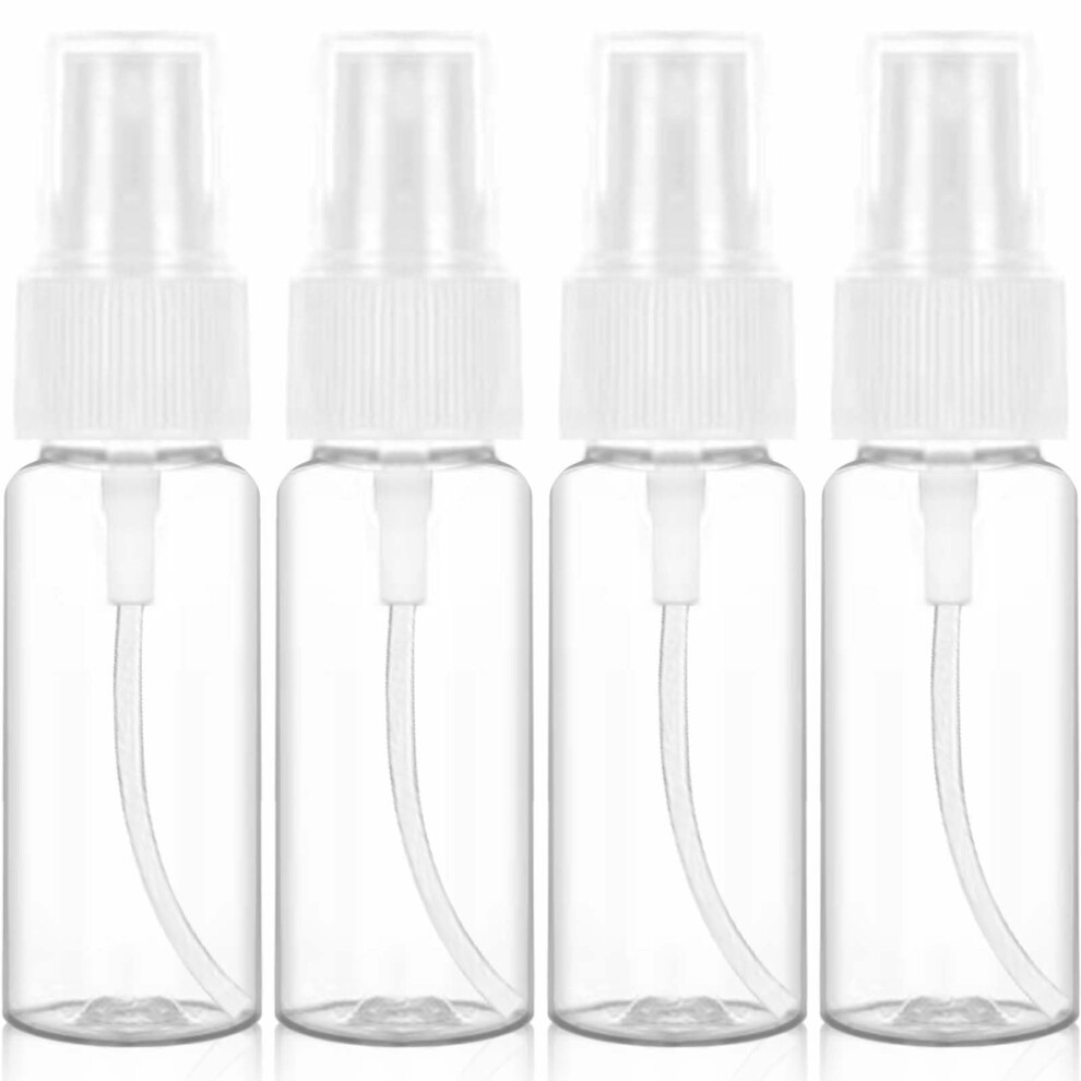 Hanyousheng 4Pcs Spray Bottle, 0.7Oz/20Ml Spray Bottle Small, Plastic Spray Bottles, Mini Sprays Bottles, Travel Sprays Bottle, For Traveling Make-Up