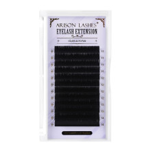 Arison Lashes Easy Fan Lashes Volume Extension Supplies 0.03?0.05?0.07?0.10 Thicknesses B?J?C?CC?D?DD?M?L Curl Eyelash Extension 1 Second Blooming