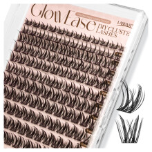 LASHVIEW 144pcs Natural Look Cluster Lashes Extensions Lash Extension Clusters D Curl Lash Clusters Super Thin Band & Soft Lashes Reusable 8-16mm MIX