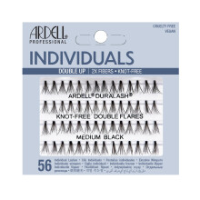 Ardell Double Individuals Knot Free Double Flares Black Med