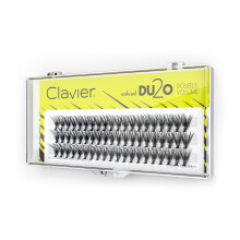 Clavier Artificial lashes in tufts Du2o Double Volume | 20 lashes in a tuft | Different lengths from 8 to 14 mm | Ultra volume, for a perfect look