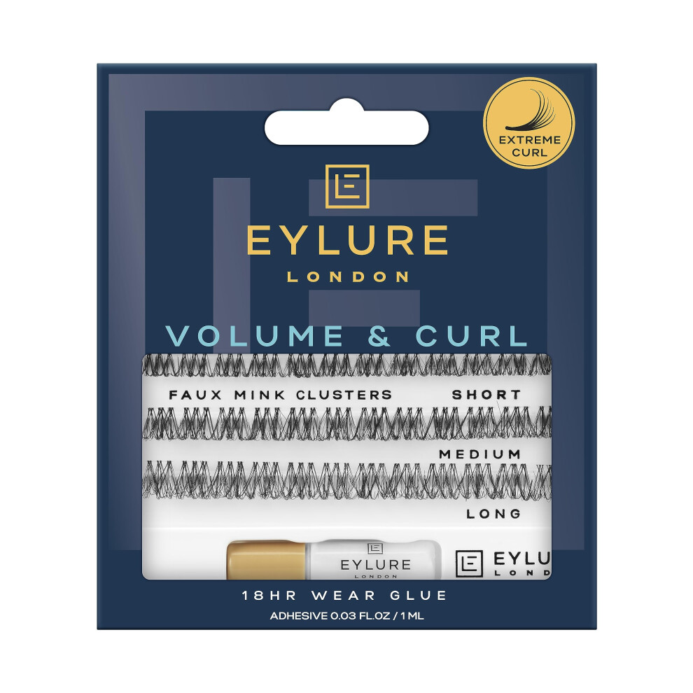 Eylure Extreme Curl Clusters, 1 Count (Pack Of 1) (Packaging May Vary)