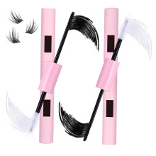 2 PCS Bond and Seal Lash Glue, Cluster Eyelash Glue with Waterproof Lashe Cluster Glue 72h Hold, for Eyelash Extensions Beginners Self Use at Home