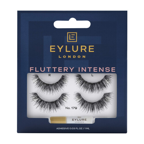 Eylure Eylure Fluttery Intense 179 Twin Pack, Black