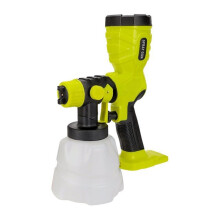 Pistolet à Peinture Électrique pour 20V Sans Fil pour Peinture Automobile, Meubles et Acier: Idéal pour le Bricolage et les Loisirs Créatifs.