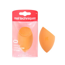 Real Techniques Miracle Complexion Sponge for Liquid & Cream Makeup, 3-Point Design for Seamless Application, Streak-Free Natural Dewy Finish,