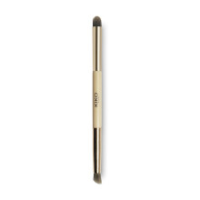 KIKO Milano Green Me Double Eye Brush | Double eye brush for eyeshadows and eyeliner