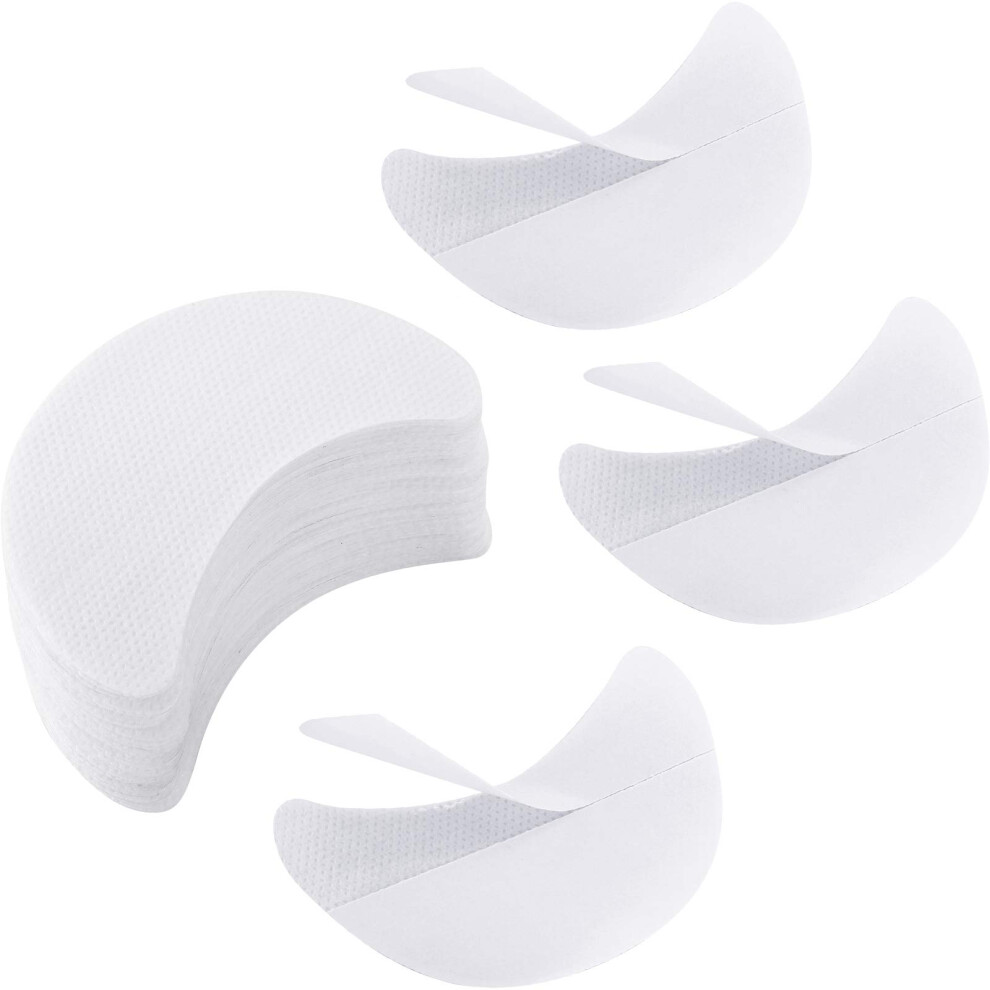 Yaomiao 100 Pieces Eyeshadow Shield Eyeshadow Gel Pad Patches Eyelash Tint Stencils For Prevent Eyelash Extensions, Tinting And Lip Makeup Residue