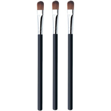 DAZISEN 3 Pcs Small Eyeshadow Brush - Eyeshadow Applicators Eye Makeup Brushes Eyeshadow Blending/Face Body Highlighter Foundation Concealer Makeup