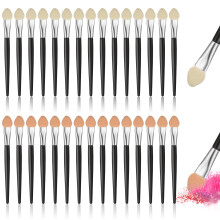 30 Pieces Eyeshadow Applicators, Eyeshadow Brush Sponge Brushes Makeup Applicator 7.5 cm/3 Inch Reusable Foam Tip Makeup Eye Shadow Applicator Brush