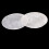 Plate Beads 200X Nacre Pearl Shell Round 35mm White 3