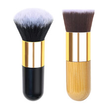 Powder Makeup Brush, Blusher Brush Large Powder for Loose or Pressed Setting Single Face Makeup Foundation, Fluffy Blending Make up (Black+ZZ-UK)