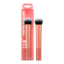 Real Techniques Expert Face Makeup Brush, For Liquid and Cream Foundation, Blush, and Bronzer, Buildable Coverage for Base Makeup, Dense, Synthetic