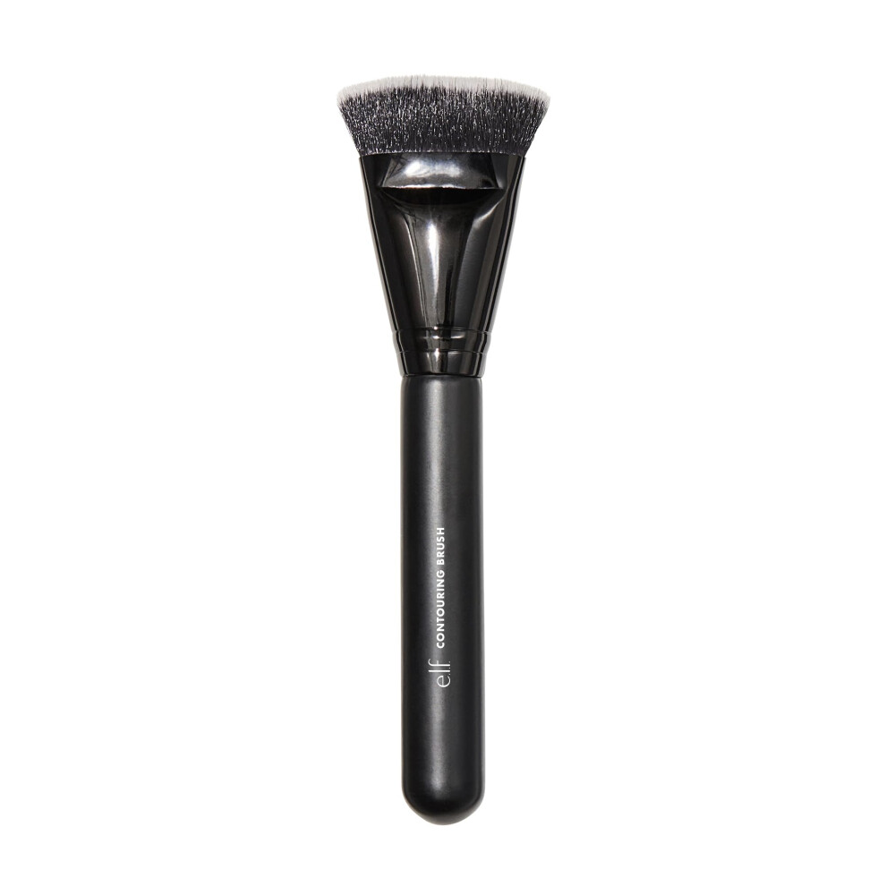 E.l.f. Contouring Brush, Makeup Brush For Creating Flawless Dimension & Sculpting, Use With Bronzer Powder, Liquids & Creams, Vegan & Cruelty-Free
