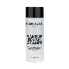 Stargazer Make-Up Brush Cleaner. Gentle water based brush cleaner that is compatible with automatic brush cleaners.