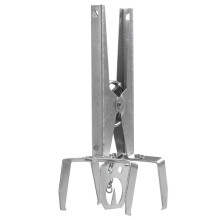 Piège à Taupes Professionnel en Acier Galvanisé, Pince Anti-Taupes pour Extérieur, Fournitures de Jardin, Produits Antiparasitaires.