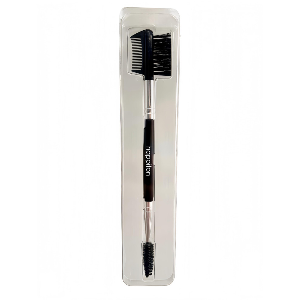 Happiton Unisex 3-In-1 Eyebrow Eyelash Shaper Eyelash Comb Eyebrow Brush Multifunction For Separating Lashes Eliminating Mascara Clumps And Grooming And