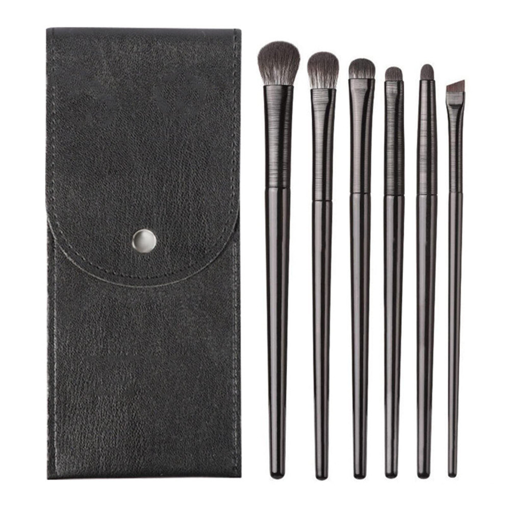 Lacymc Eye Makeup Brush Set,Angled Brush Precision Eyeshadow Tools For Blending Defining Smudging Shading