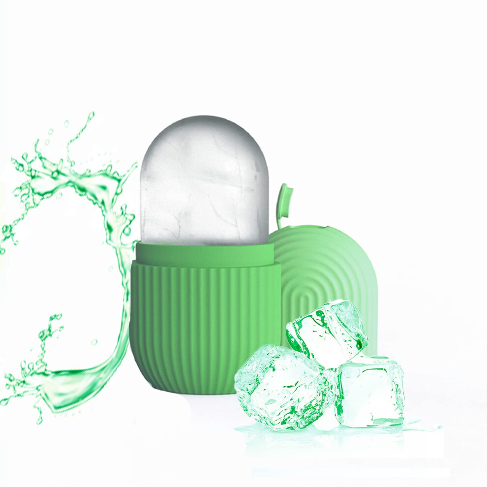 Joyeee Ice Face Roller, Reusable Silicone Mold Face Massage Eye Facial Beauty Skin Care Tools Apply Ice For Shrink Pores Anti Wrinkle Reduce Puffiness