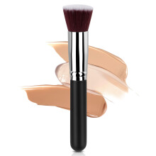 AOOWU Foundation Brush, Premium Makeup Brush for Liquid Makeup, Flat Top Foundation Brush Concealer Brush, Multifunctional Face Brush for Liquid,