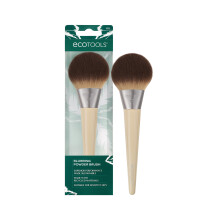 EcoTools Blurring Powder Makeup Brush, For Loose & Pressed Powder, Large Makeup Brush For All-Over Application, Fluffy, Synthetic Bristles, Eco